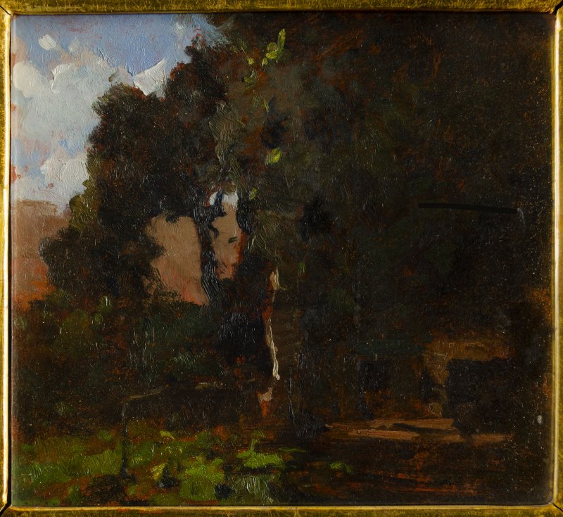 1948 - Prima impressione per il bosco – Villa Lancellotti